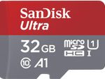 SanDisk Ultra microSDHC Speicherkarten 32GB - 2 Pack + SD Adapter