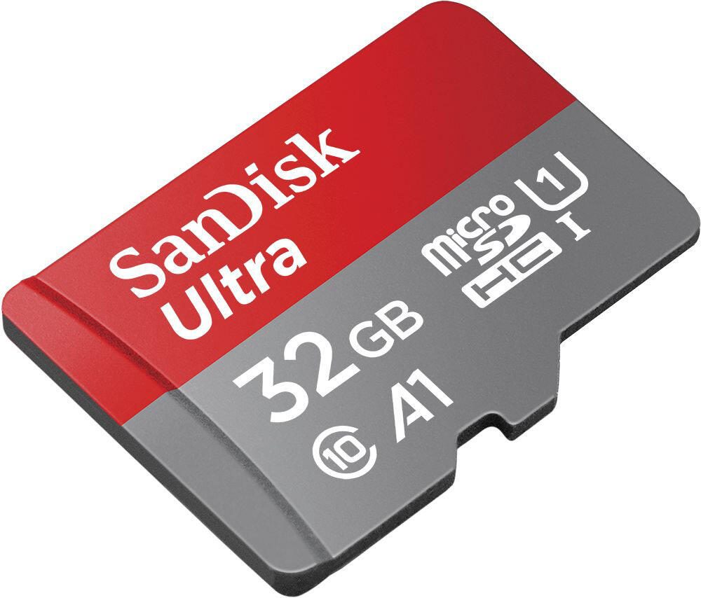 SanDisk Ultra microSDHC Speicherkarten 32GB - 2 Pack + SD Adapter