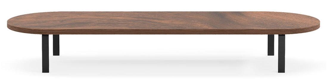 WOODCESSORIES Monitorständer Single Walnuss