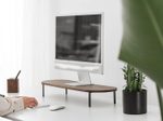 WOODCESSORIES Monitorständer Single Walnuss