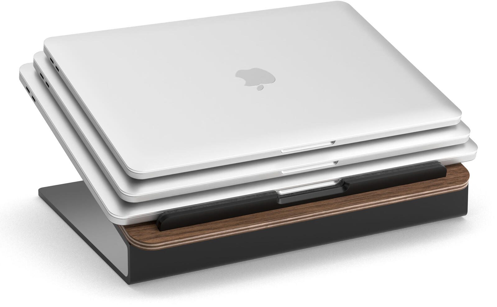 WOODCESSORIES Notebook-Ständer Multi Walnuss