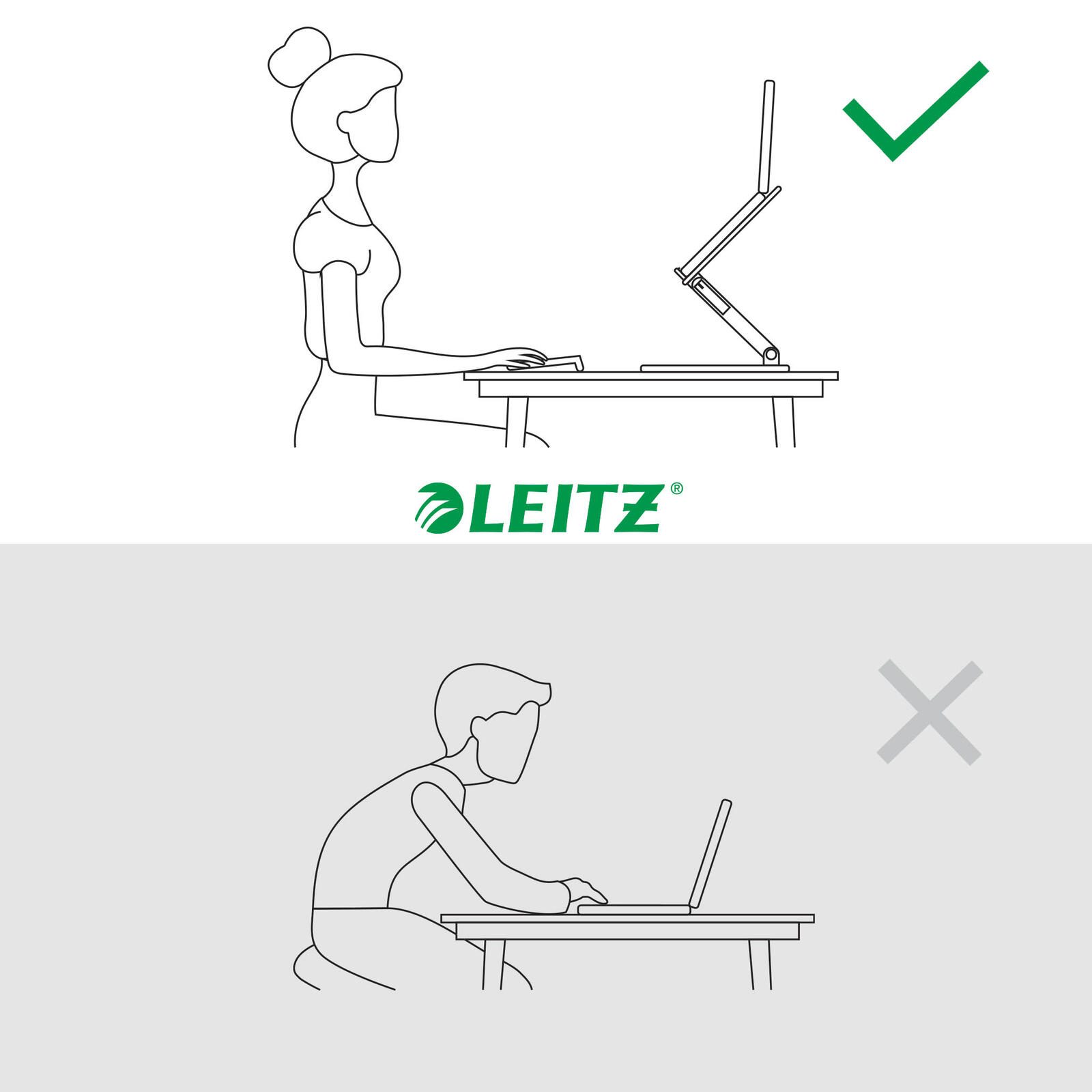 LEITZ Notebook-Ständer ergo weiß