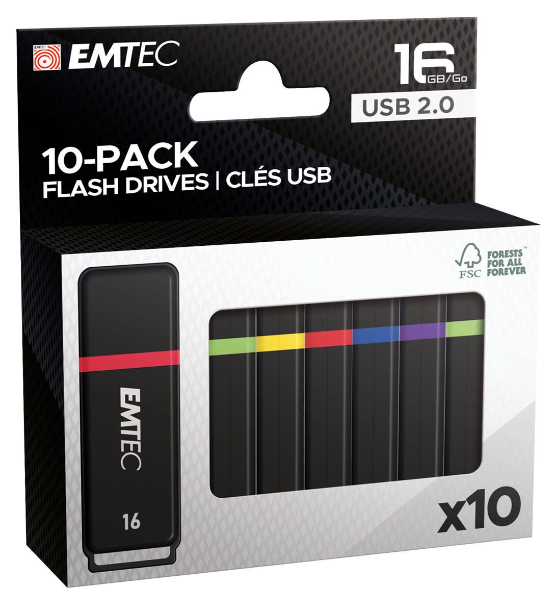 EMTEC USB-Sticks 10x16GB