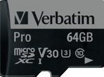 Verbatim Speicherkarte micro SDXC Card 64GB