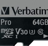 Verbatim Speicherkarte micro SDXC Card 64GB