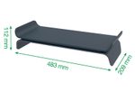 LEITZ Monitorständer Ergo dunkelgrau