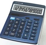 OLYMPIA Tischrechner LCD-5112 stahlblau/schwarz