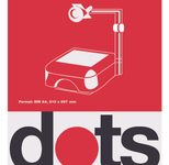 dots InkJetfolien DOTSOHPINKS transparent