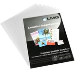 LMG Laminierfolien glänzend 80 mikron A4