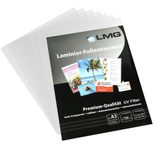 LMG Laminierfolien glänzend 150 mikron A3