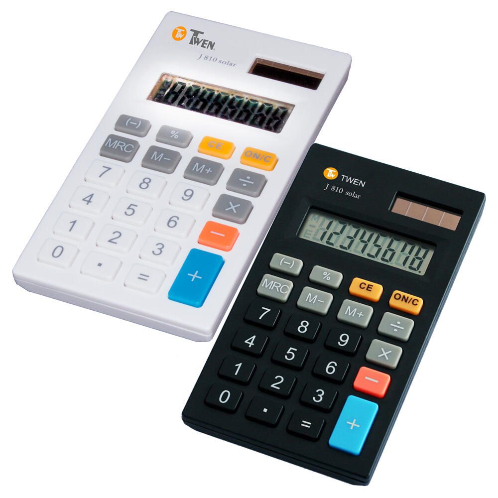 TWEN Taschenrechner J-810 schwarz