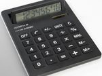 OLYMPIA Tischrechner Jumbo LCD-908 schwarz
