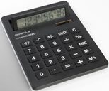 OLYMPIA Tischrechner Jumbo LCD-908 schwarz