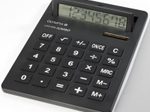 OLYMPIA Tischrechner Jumbo LCD-908 schwarz
