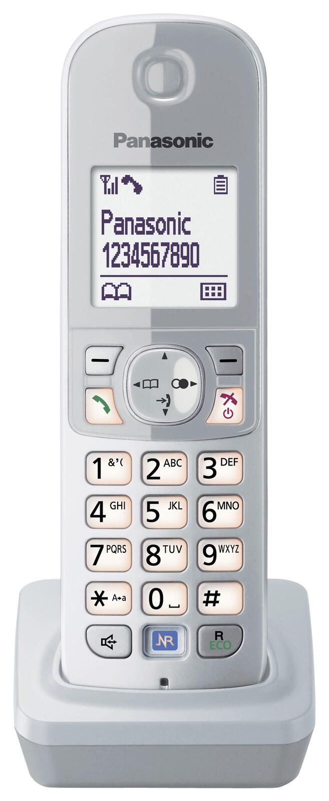 Panasonic Zusatz-Mobilteil KX-TGA681EXS silber