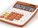 Rebell Tischrechner SDC912 orange/weiß