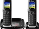 Panasonic Schnurloses Telefon-Set mit Anrufbeantworter KX-TGJ322GB schwarz