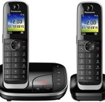 Panasonic Schnurloses Telefon-Set mit Anrufbeantworter KX-TGJ322GB schwarz