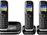 Panasonic Schnurloses Telefon-Set mit Anrufbeantworter KX-TGJ323GB schwarz