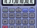 CASIO Taschenrechner SL-320TER+ stahlblau