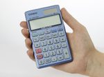 CASIO Taschenrechner SL-320TER+ stahlblau