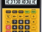 CASIO Tischrechner WM-320MT schwarz/gelb