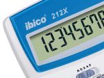 ibico® Tischrechner 212X weiß/blau