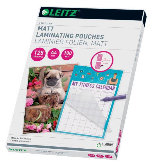 LEITZ Laminierfolien matt 125 mikron A4