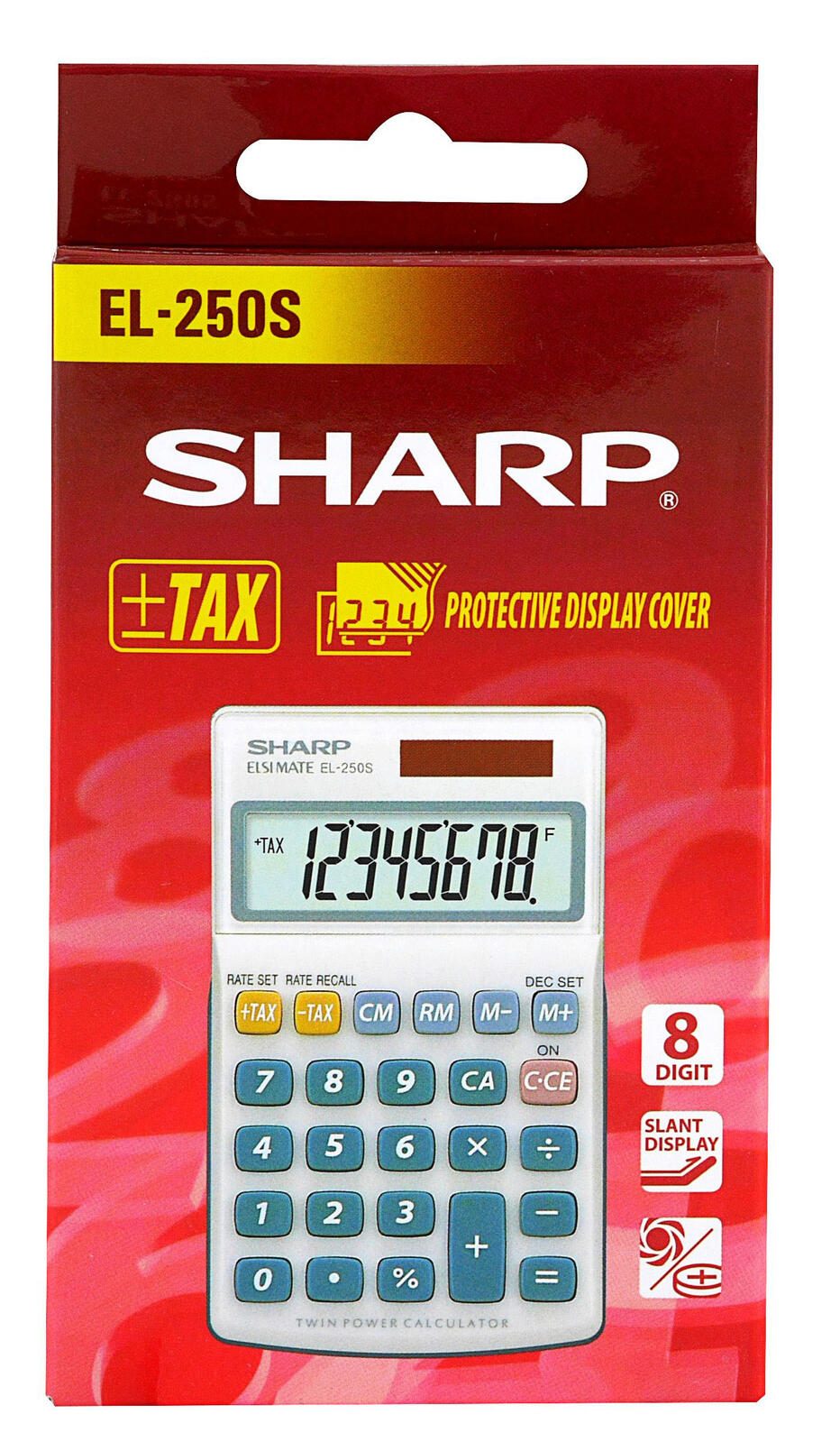Sharp Taschenrechner EL-250S weiß