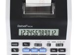 Rebell Tischrechner druckend PDC20 weiß/schwarz