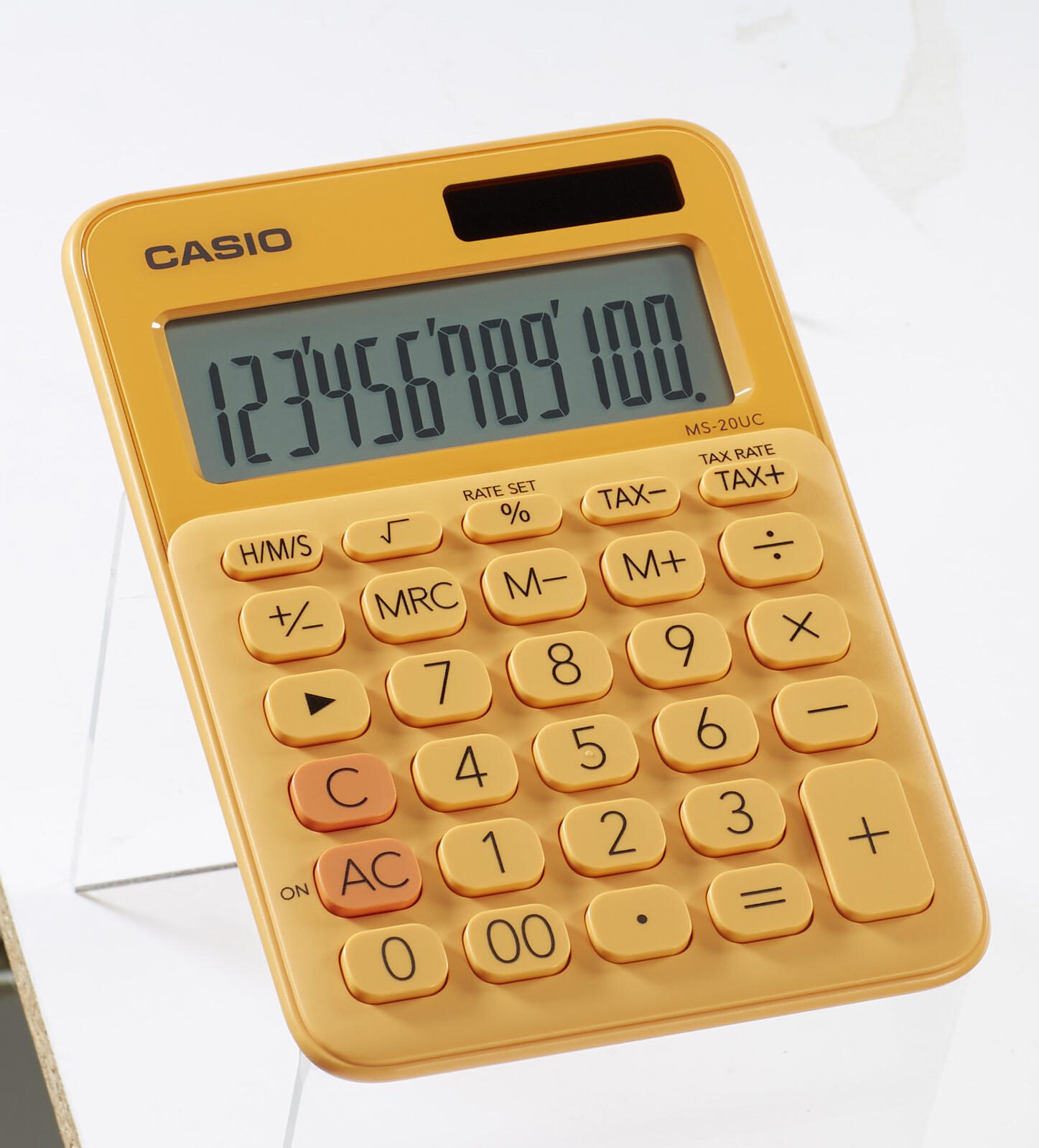 CASIO Tischrechner MS-20UC orange