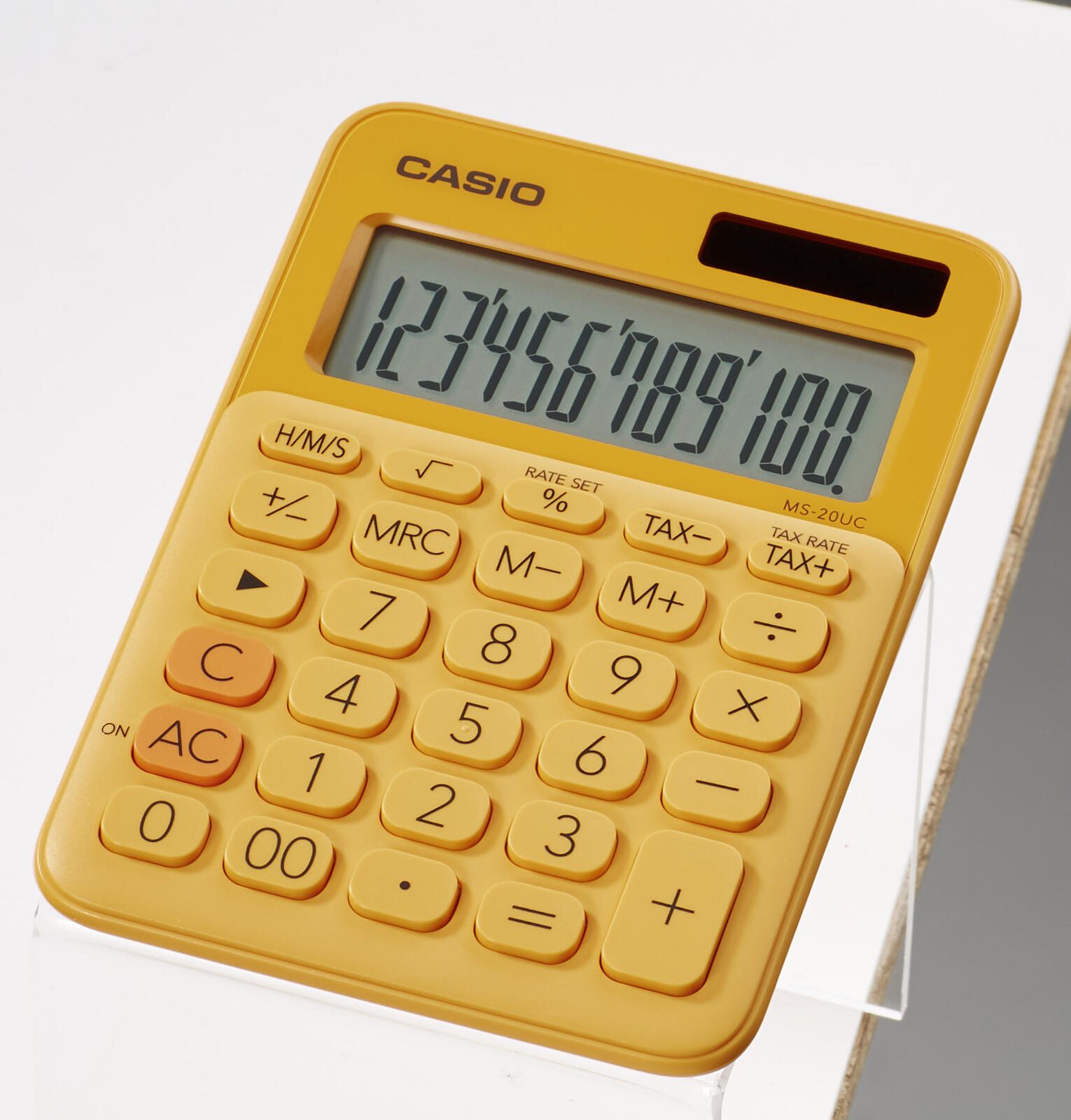 CASIO Tischrechner MS-20UC orange