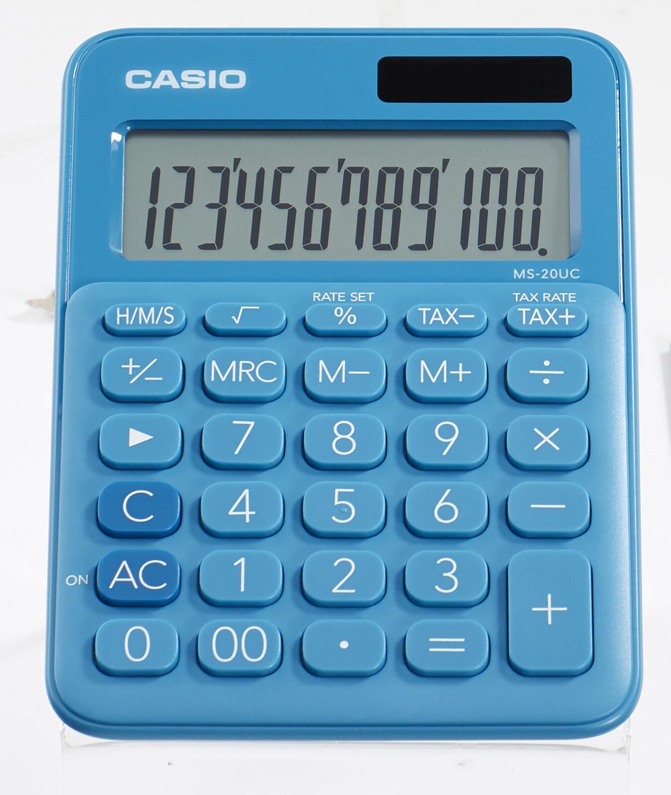 CASIO Tischrechner MS-20UC blau
