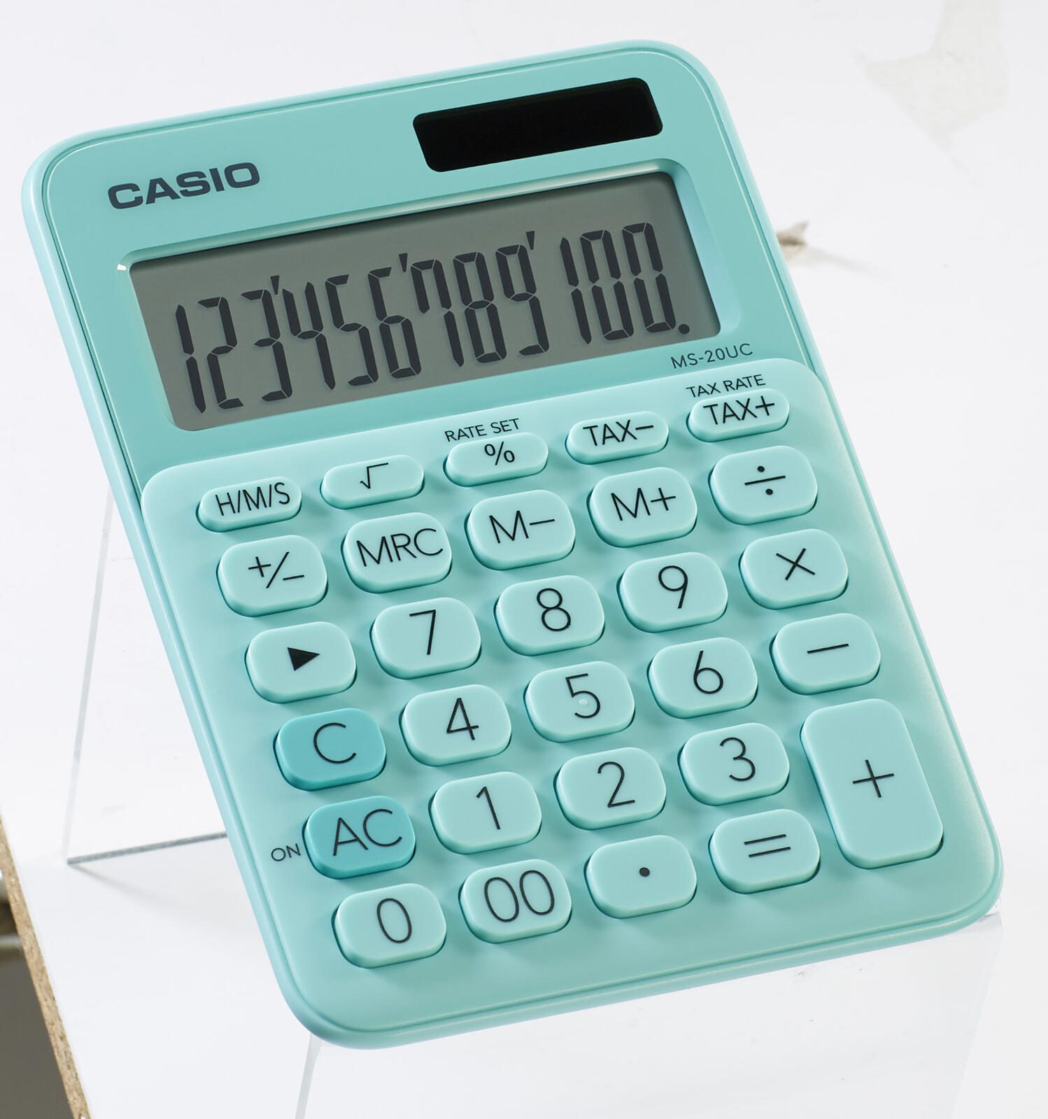 CASIO Tischrechner MS-20UC grün