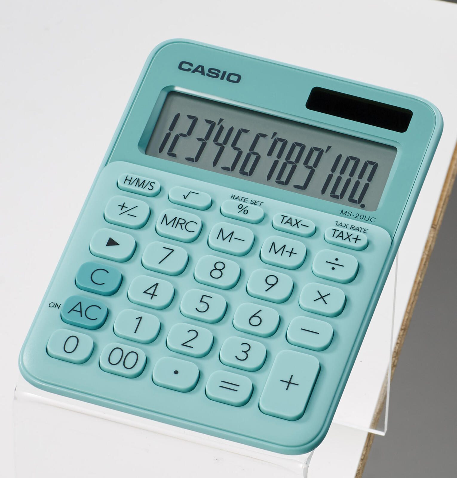 CASIO Tischrechner MS-20UC grün