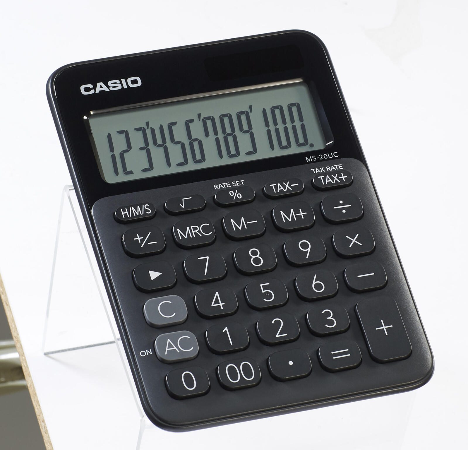 CASIO Tischrechner MS-20UC schwarz