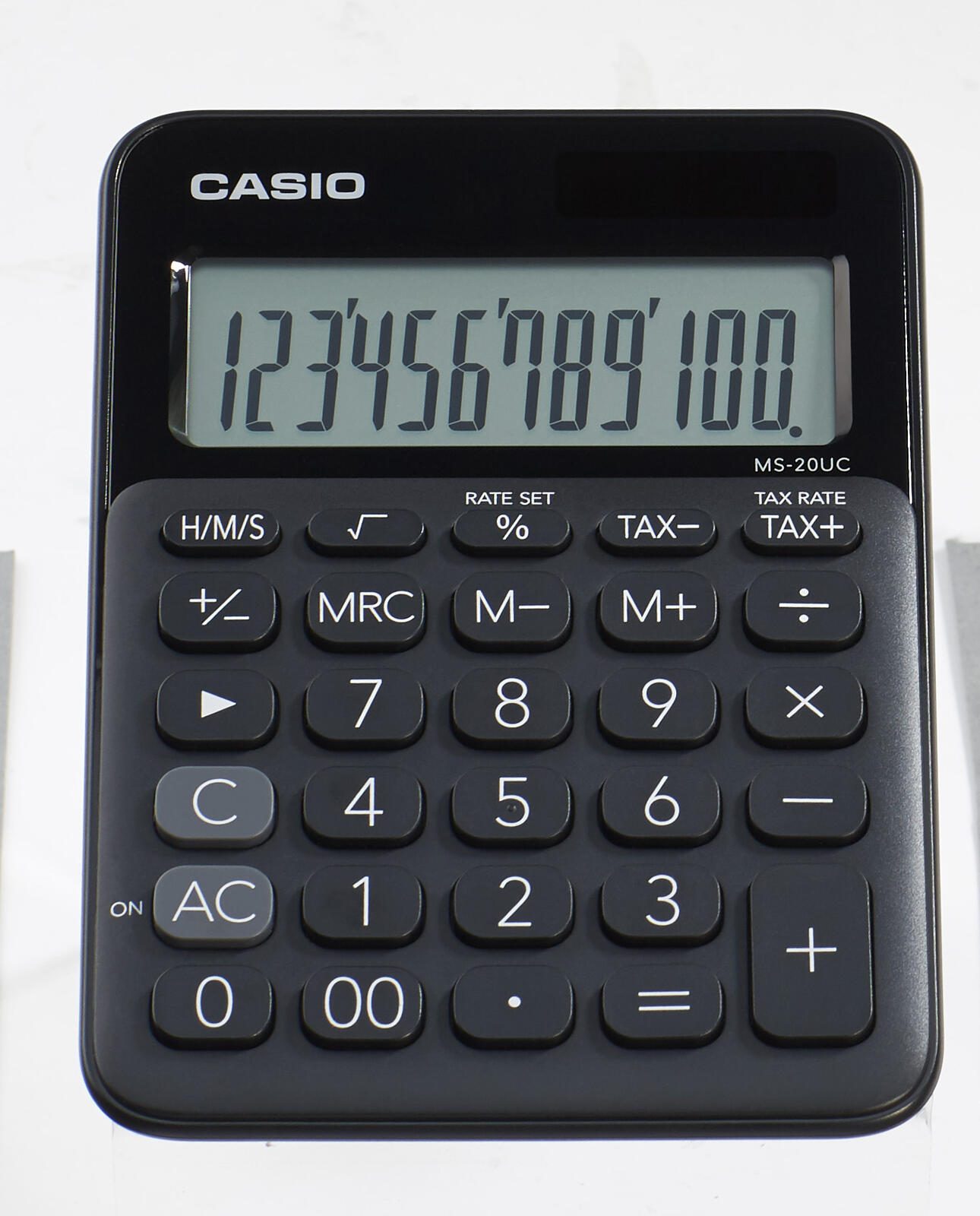 CASIO Tischrechner MS-20UC schwarz