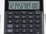 CASIO Tischrechner MS-20UC schwarz