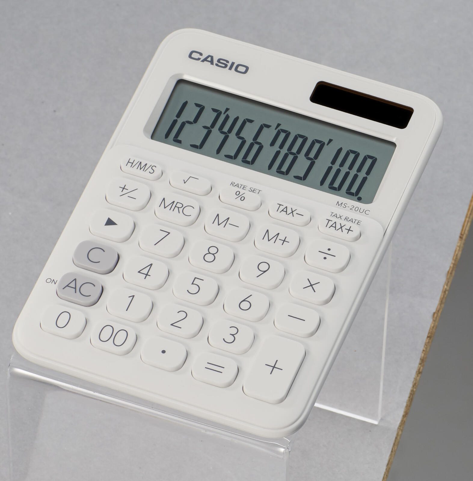CASIO Tischrechner MS-20UC weiß