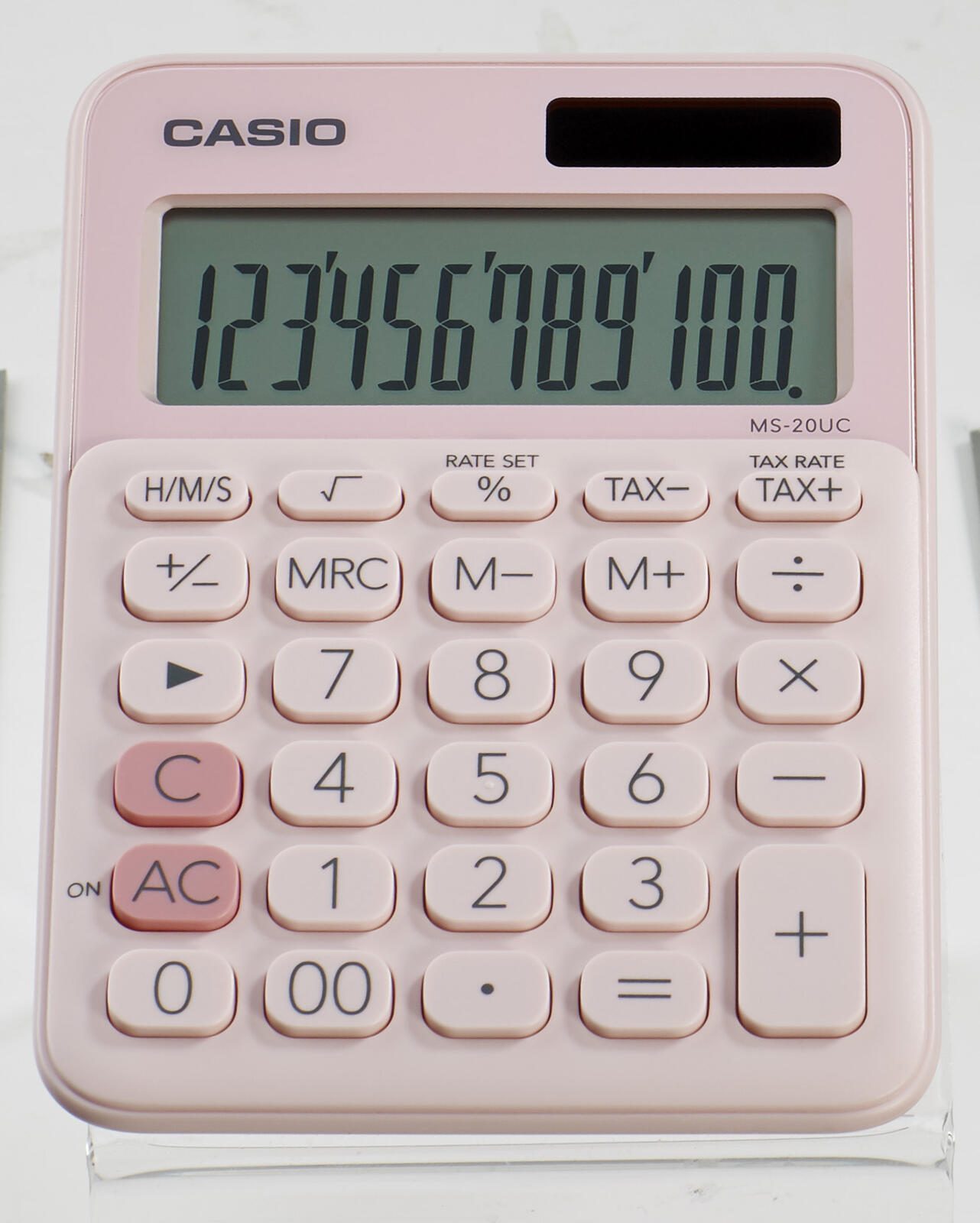 CASIO Tischrechner MS-20UC rosa