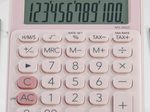 CASIO Tischrechner MS-20UC rosa