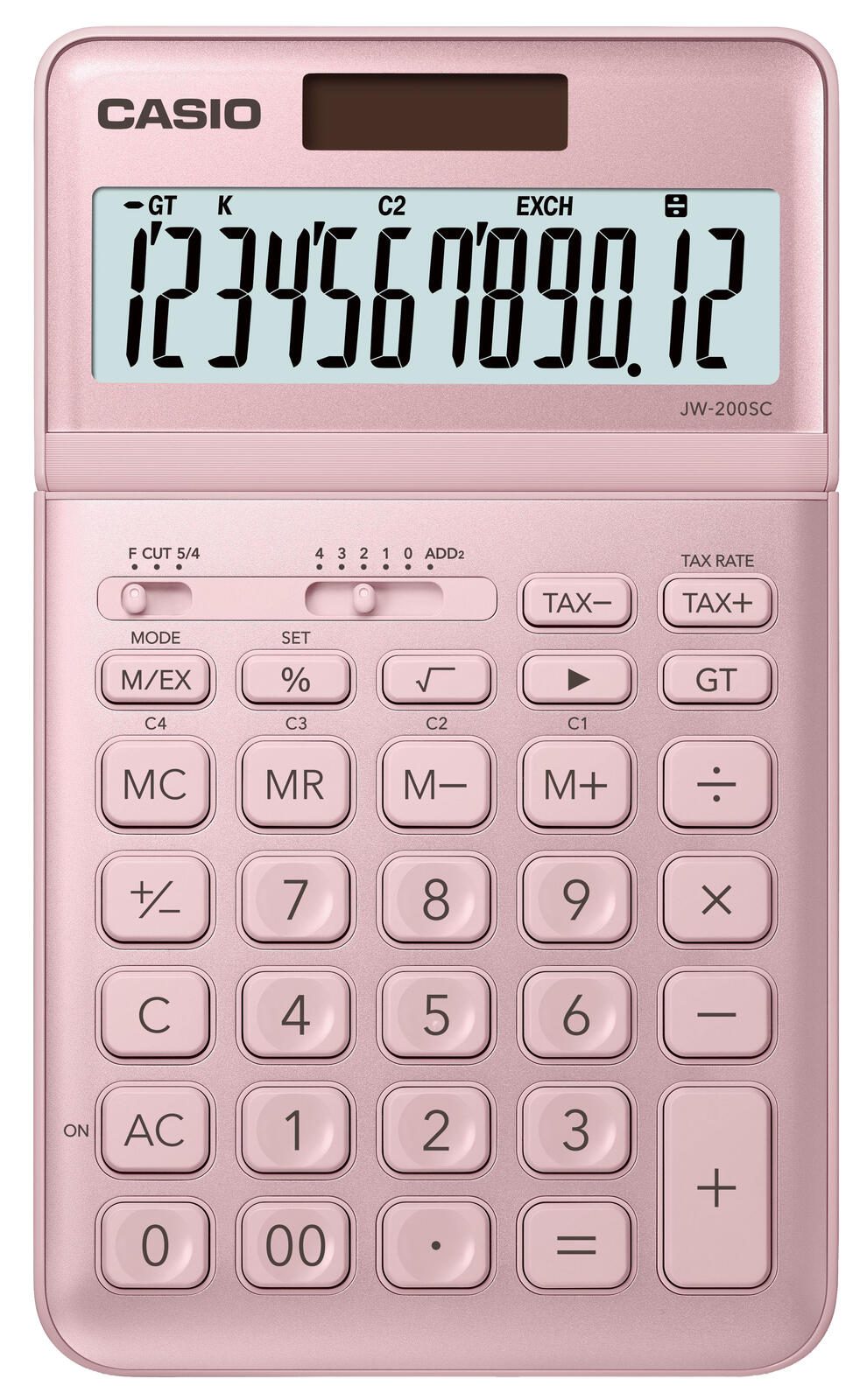CASIO Tischrechner JW-200SC rosa