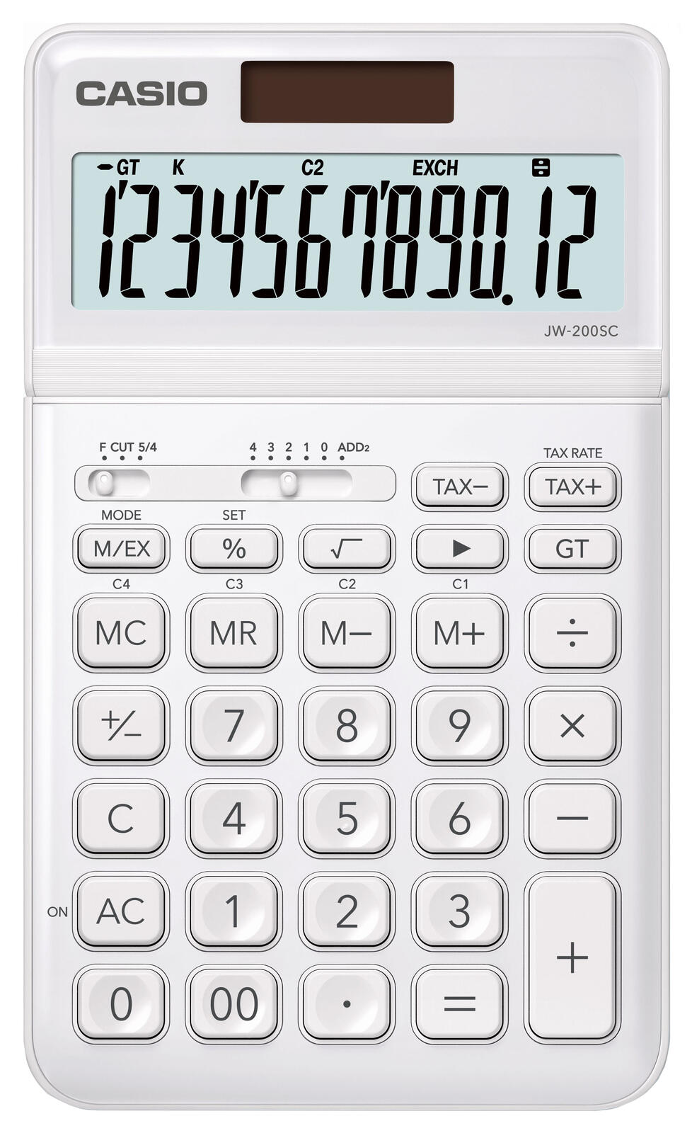 CASIO Tischrechner JW-200SC weiß