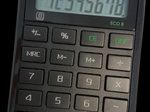 TWEN Taschenrechner ECO 8 schwarz
