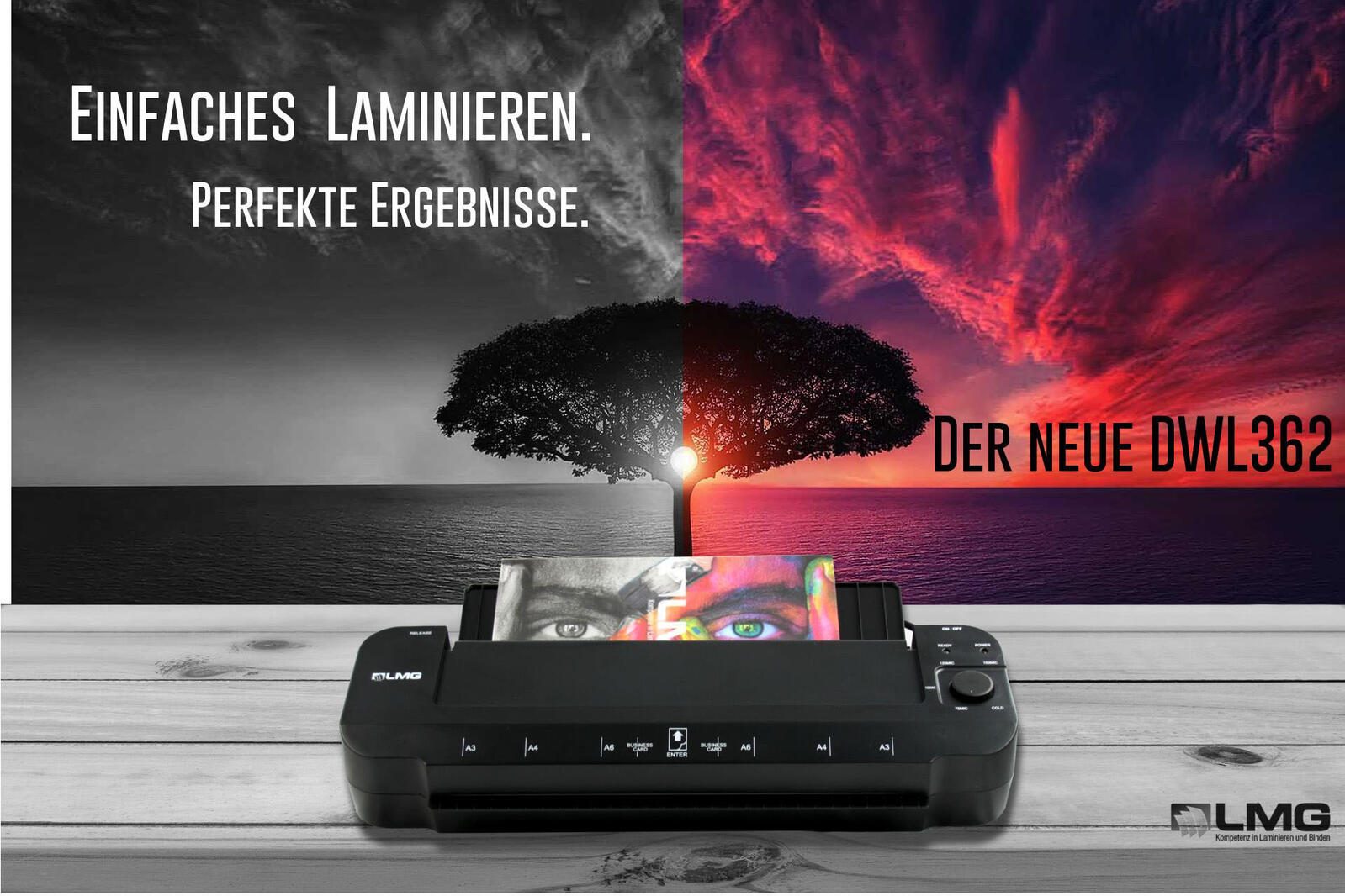 LMG Laminiergerät Dowell bis DIN A3