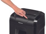 Fellowes Powershred 12C Aktenvernichter mit Partikelschnitt bis 11 Blatt schwarz