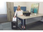 Fellowes Powershred 12C Aktenvernichter mit Partikelschnitt bis 11 Blatt schwarz