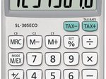 CASIO Taschenrechner SL-305ECO silber