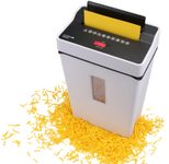 OLYMPIA PS55CC Aktenvernichter mit Partikelschnitt bis 10 Blatt weiß