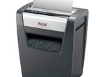 Rexel Momentum X410 Aktenvernichter mit Partikelschnitt bis 10 Blatt schwarz